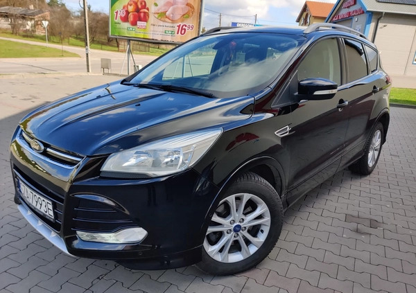 Ford Kuga cena 49999 przebieg: 195000, rok produkcji 2013 z Zawiercie małe 326